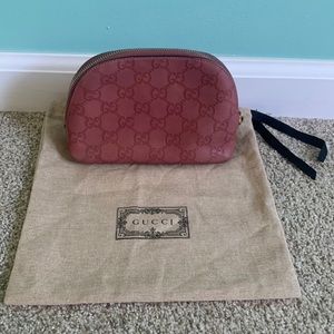 Authentic Gucci Make Up Bag Pouch